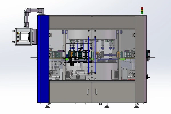 Mouthwash Flat Bottle Labeling Machine